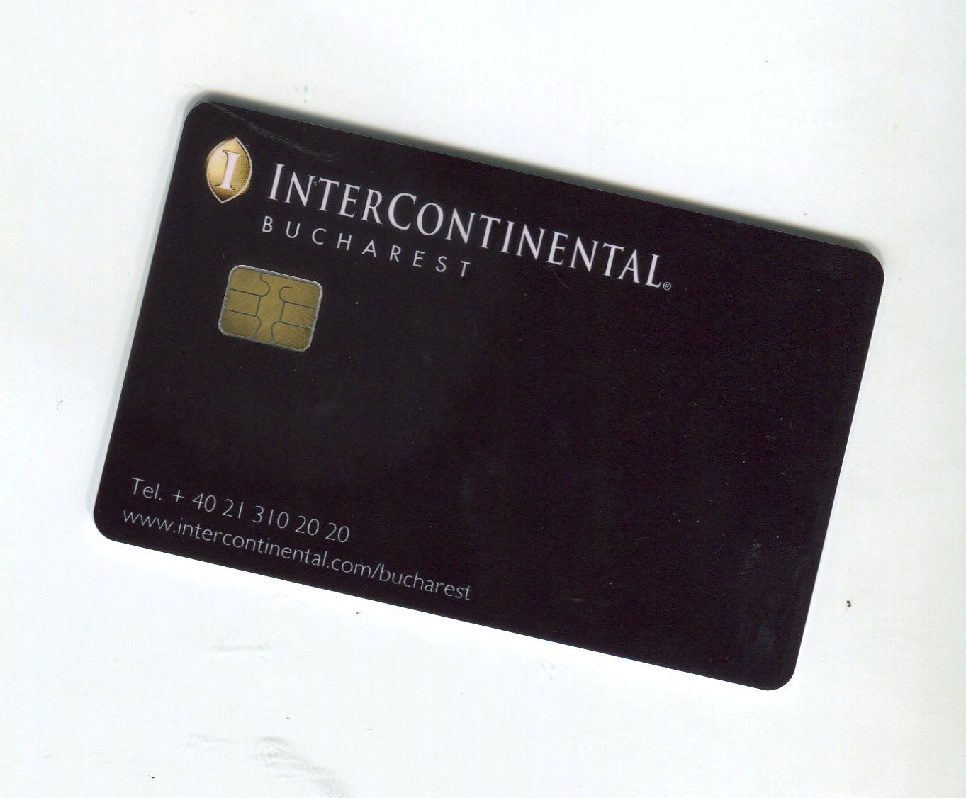 intercontinental hotel card